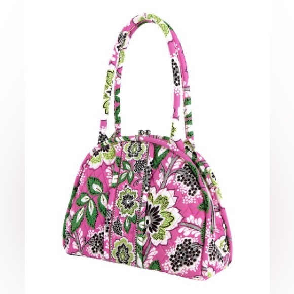 Vera Bradley Bags Vera Bradley Priscilla Pink Eloise Shoulder Bag And Wallet Poshmark